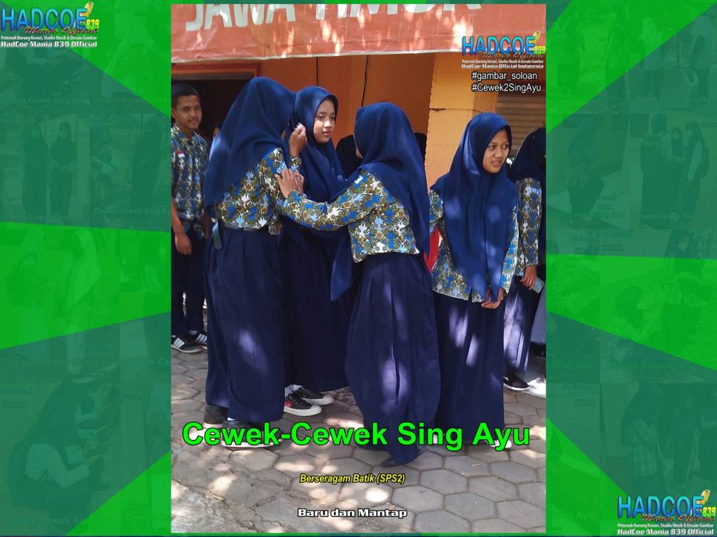 Gambar Soloan Spektakuler – Gambar SMA Soloan Spektakuler Cover Batik SPS2 18-31 B