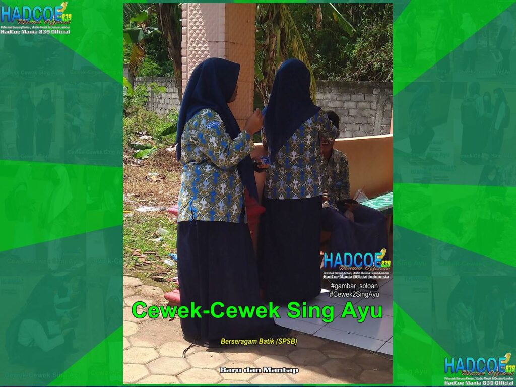 Gambar Soloan Spektakuler – Gambar SMA Soloan Spektakuler Cover Batik SPSB 18-34 A