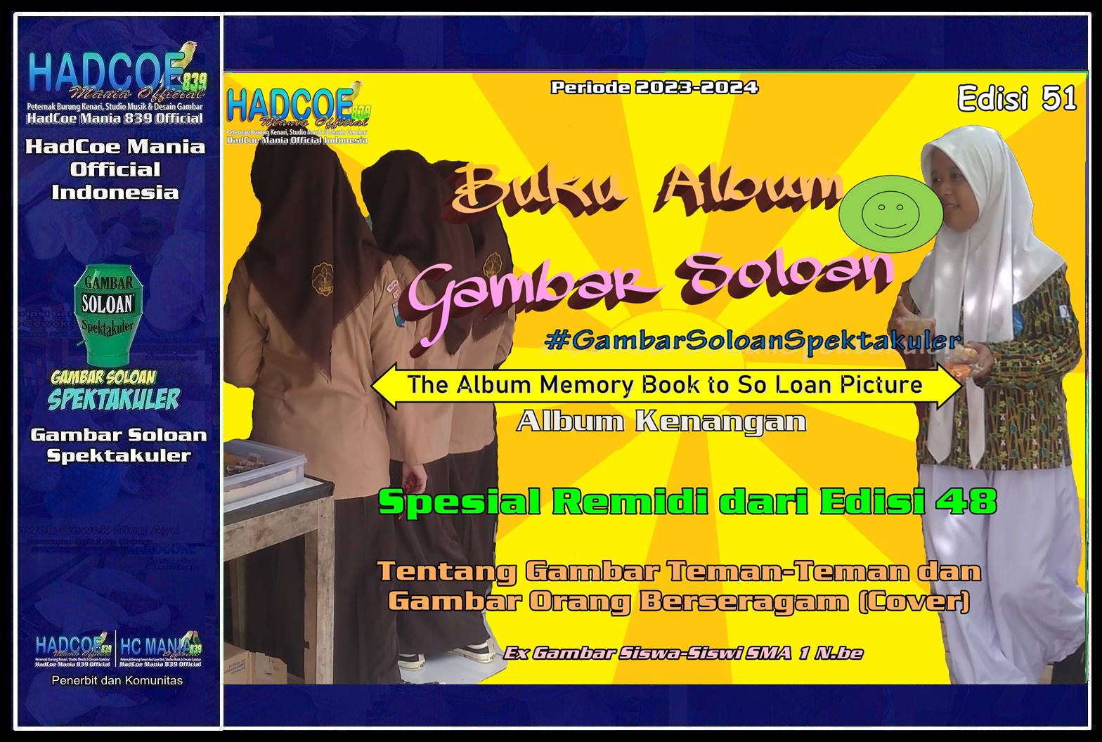 Buku Album Gambar Soloan Edisi 51 – Gambar SMA Soloan Spektakuler Versi ...